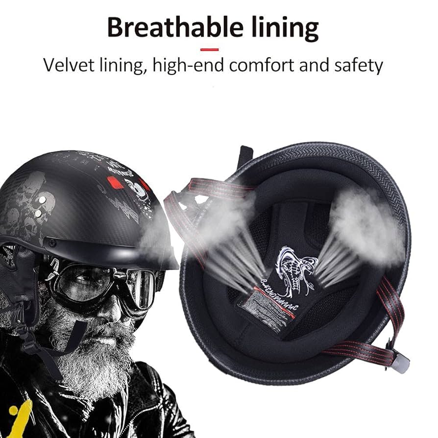 EASYRIDERS　Half　Cap　Helmet　Beetle EASYRIDERS Half Cap Helmet Beetle Amazon.com: German Style